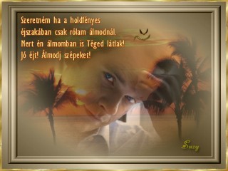 Szeretném ha holdfényes éjszakán...