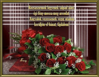 Nagyon sok szeretettel köszöntelek