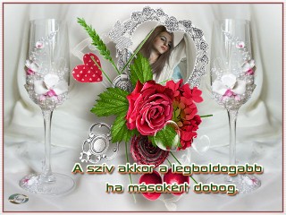 A szív akkor a legboldogabb, ha másokért dobog