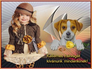 Kellemes hétvégét kívánok sok szeretettel