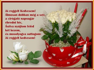 Jó reggelt kedvesem