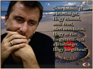 Sose halaszd el a lehetőséget..
