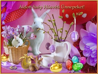 Áldott Húsvéti ünnepeket kívánok